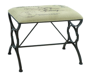 Charming Paris Postcard Style Bench