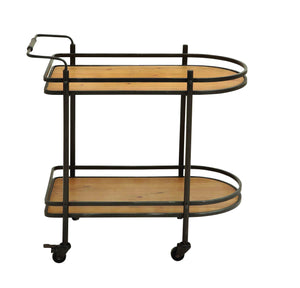 Tea Cart with Versatile and Functional Design