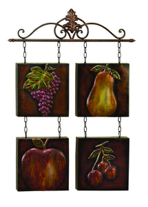 BEAUTIFULLY DESIGNED METAL TILE WALL HANGING