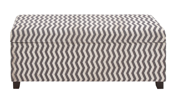 The Zebra Wood Fabric Strong Bench