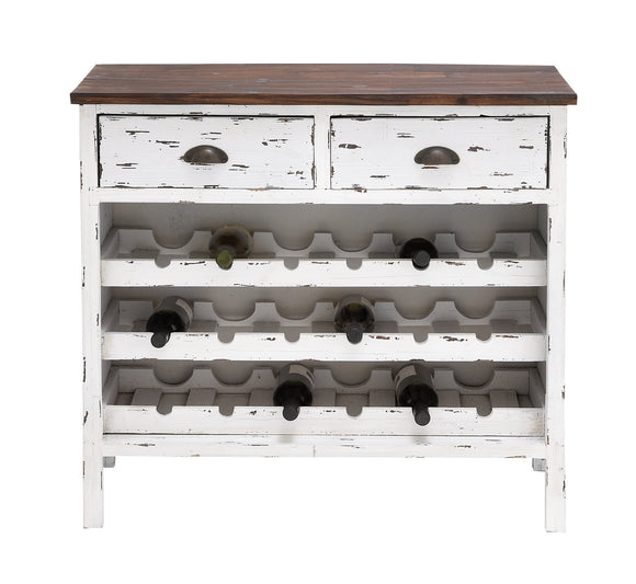 The Handy Wood Wine Rack