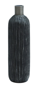 Cer Fino Tall Vase with Natural Texture and Rich Design