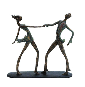 Set of 2 dancing couples