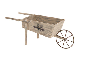 The Lifelike Wood Metal Handcart