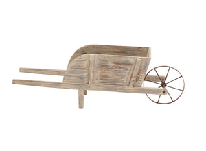 Fascinating Styled Wood Metal Handcart