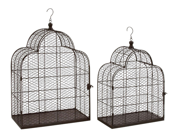 Classy Styled Metal Wire Bird Cage