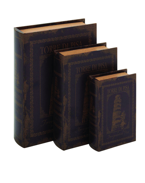 Set of 3 Italian inspired book box