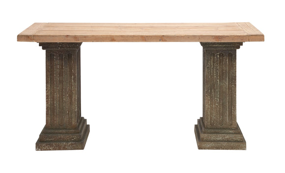 The Dutiful Wood Console Table