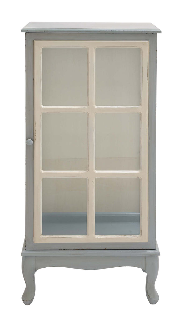 The Supreme Wood Glass Cabinet