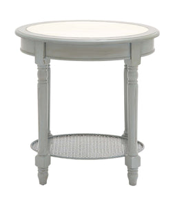 The Heavenly Wood Oval Accent Table