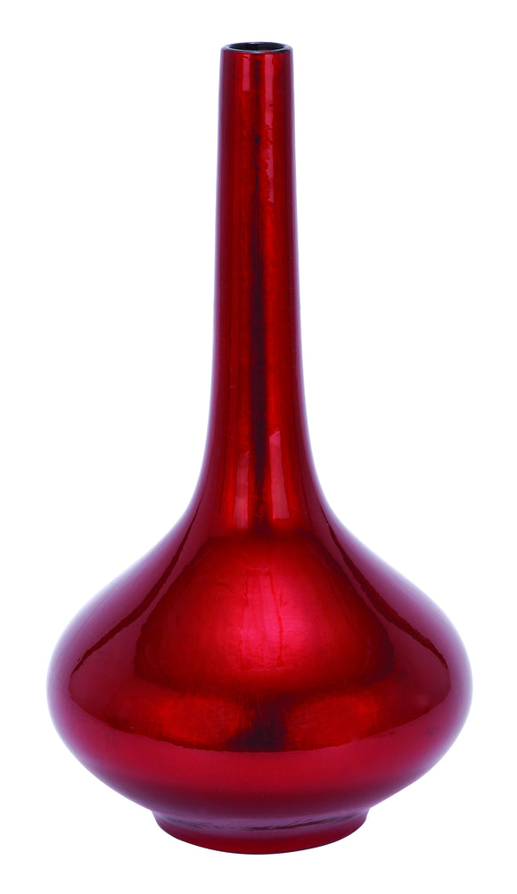 GORGEOUS CERAMIC VASE IN RED COLOR