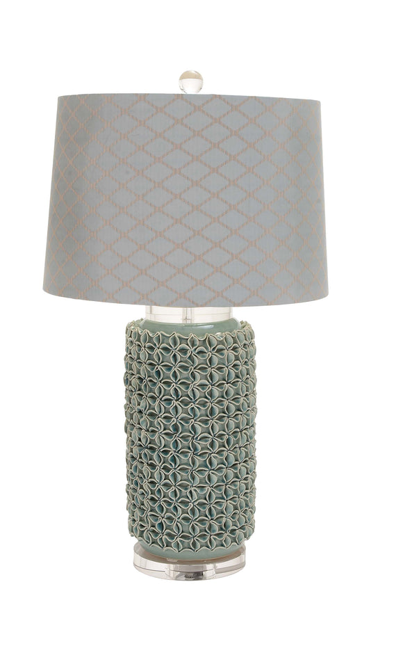 The Charming Ceramic Acrylic Table Lamp