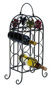 Sheet Metal Wine Holder 23"H, 12"W