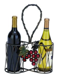 Sheet Metal Wine Holder 15"H, 10"W