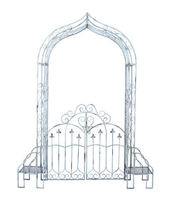 Sturdyg Metal Garden Gate in Black Finish