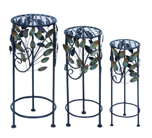 Round Metal Plant Stand Suiting Fit any Garden Décor