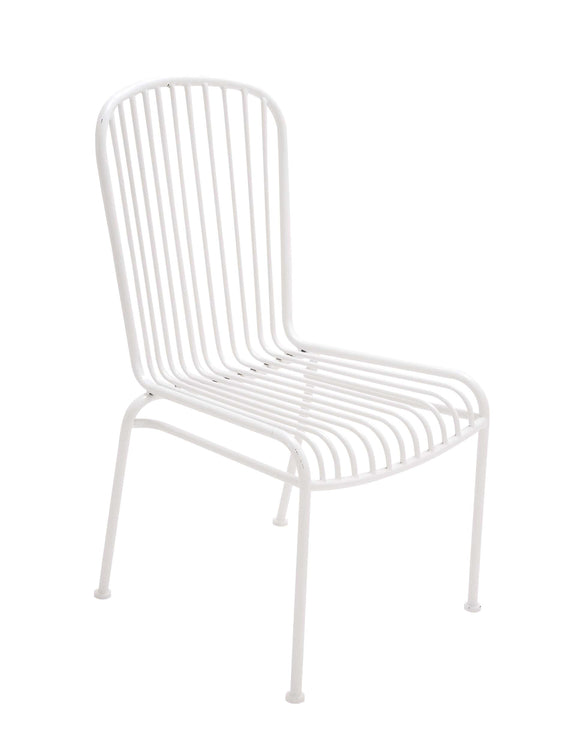 The Heavenly Metal Chair White