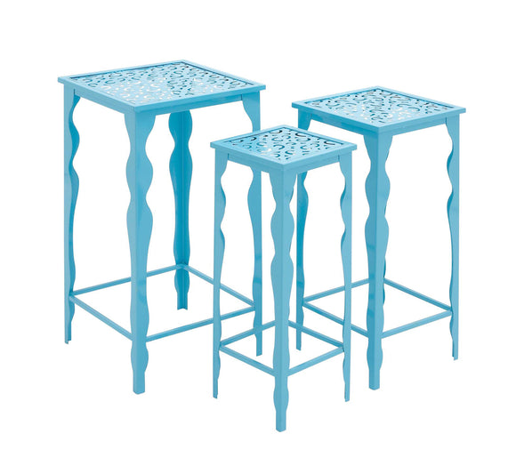 The Divine Set of 3 Metal Plant Stand