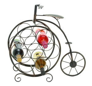 METAL WINE RACK19 INCHES HIGH STYLE STATEMENT