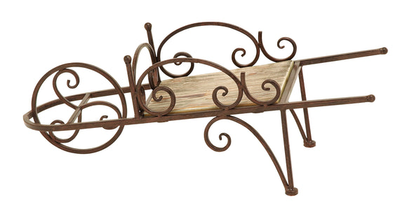 Country Wheelbarrow Themed Planter Stand For Your Plants