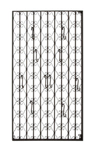 Unique design metal wall hook panel