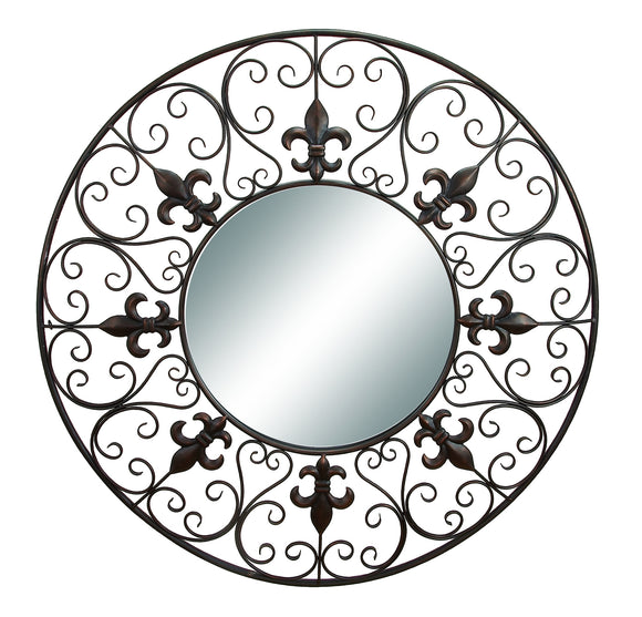 METAL WALL MIRROR FABRICATION MAKES IT ELEGANT