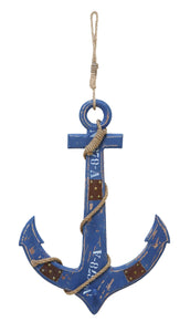 Seaside Nautical Weighing Anchor Décor