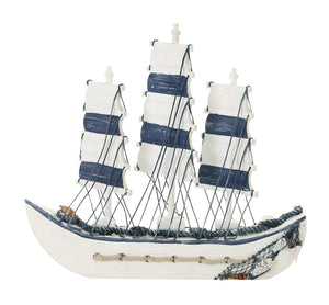 Seaside Nautical Trade Sailing Ship Décor