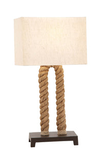 The Extraordinary Metal Rope Pier Table Lamp