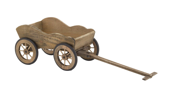 Creative Styled Exclusive Wood Wagon Planter