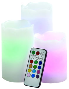 Eye Catching Led Wax Candle Remote Set