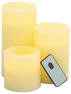 Smart Looking Tibetan Led Wax Candle Remote Set/3