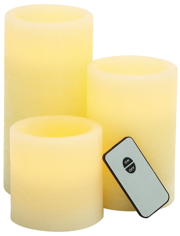 Smart Looking Tibetan Led Wax Candle Remote Set/3