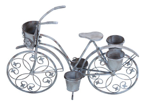 Classic Style Bicycle Planter For Your Potted Plants