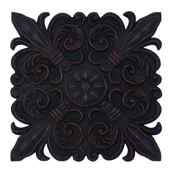 Beautiful Fleur-de-Lis Shaped Wall Plaque décor