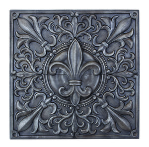 Exclusive Fleur-de-Lis Themed Wall Plaque décor