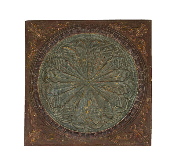 Artist Wall décor With Byzantine Floral Design