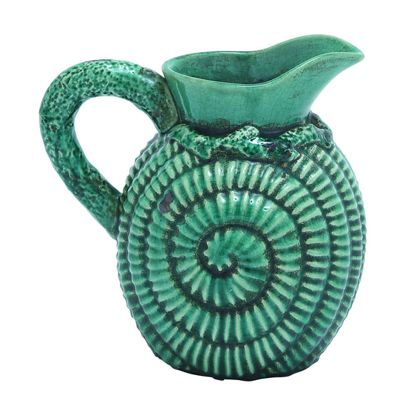 Ceramic Pitcher in Vintage Design with Modern Detailing