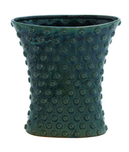 Weather Resistant Ceramic Crackled Vase with Easy to Use Facility