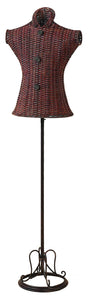 METAL WICKER MANNEQUIN STAND TO DISPLAY YOUR GOODS IN CONVINCING MANNER