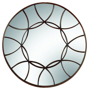 METAL FRAMED MIRROR OF QUALITY ALLOY