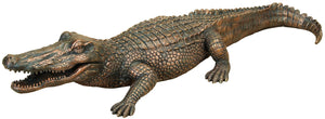 POLYSTONE ALLIGATOR 13 INCHES WIDE