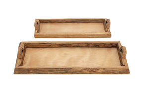 Customary Styled Classy Wood Tray