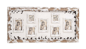 Nostalgic Wood Wall Photo Frame