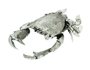 Silver crab classy home decor