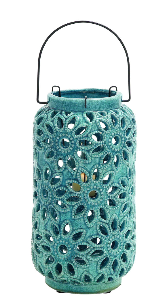 Bright Contemporary Styled Ceramic Lantern