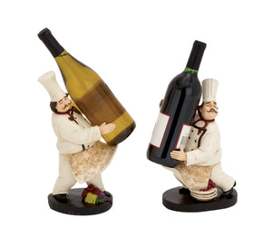 The Delightful Chef Wine Holder 2 Assorted