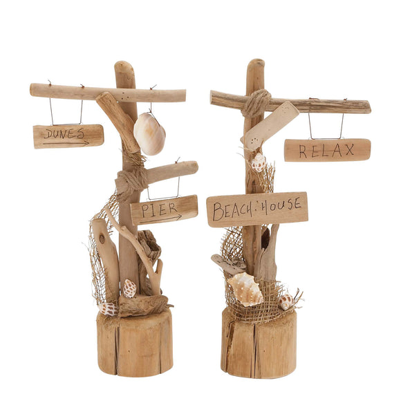 The Prettiest Driftwood Décor 2 Assorted