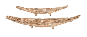 The Extraordinary Set of 2 Driftwood Plate