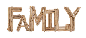 Creative Styled Striking Driftwood Family